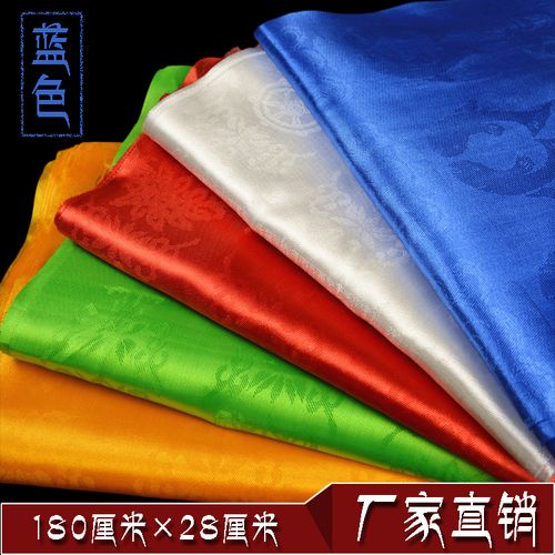 五彩哈达 连接天地的信仰与礼节——厂家直销蒙古族藏族佛教礼仪用品指南
